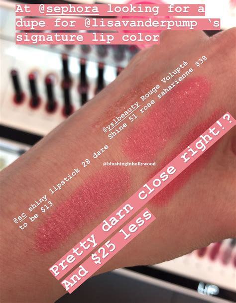 what is a dupe for ysl rouge volupte perle